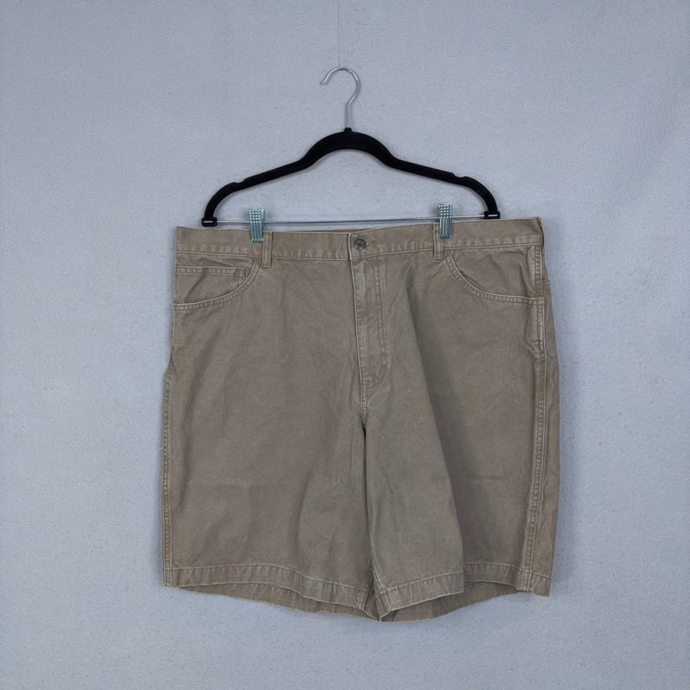 Sorel Canvas Shorts Mens 40 Brown Plain Utility Workwear Gorpcore Hiking Fishing